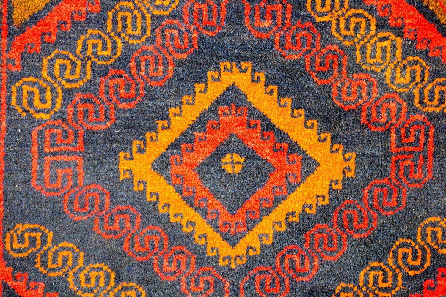 Baluch-tæppe - 140 x 79 cm - blå