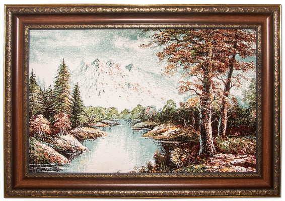 Bild-Teppich 85 x 60 cm Fußmatte