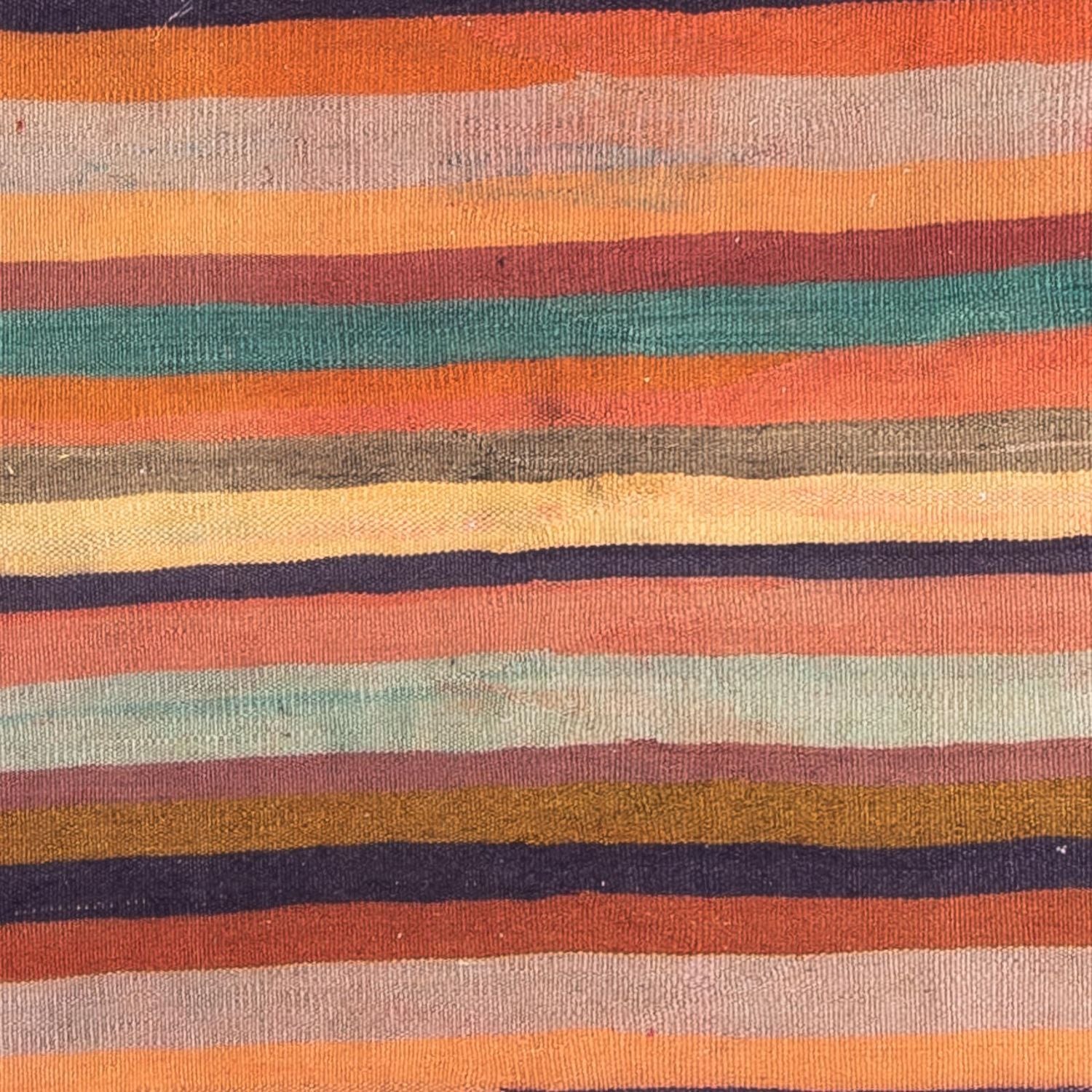 Kelim-tæppe - gammelt - 170 x 140 cm - flerfarvet
