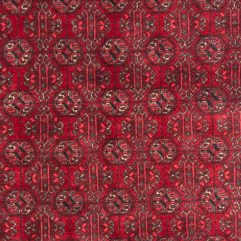 Afghansk tæppe - Bukhara - 196 x 124 cm - rød