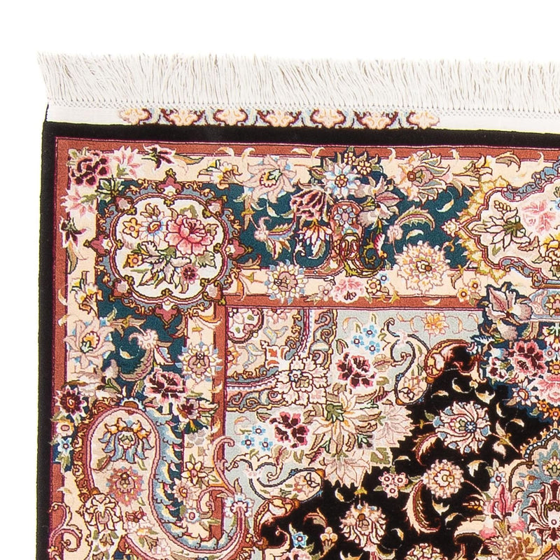 Persisk tæppe - Tabriz - Royal - 200 x 150 cm - mørkeblå