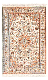 Silketæppe - Kashmir Silk - 125 x 78 cm - creme