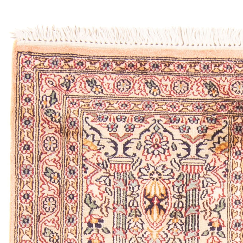 Silketæppe - Kashmir Silk - 119 x 79 cm - flerfarvet