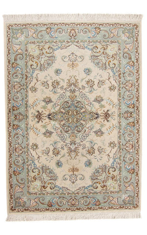 Persisk tæppe - Tabriz - Royal - 150 x 100 cm - beige