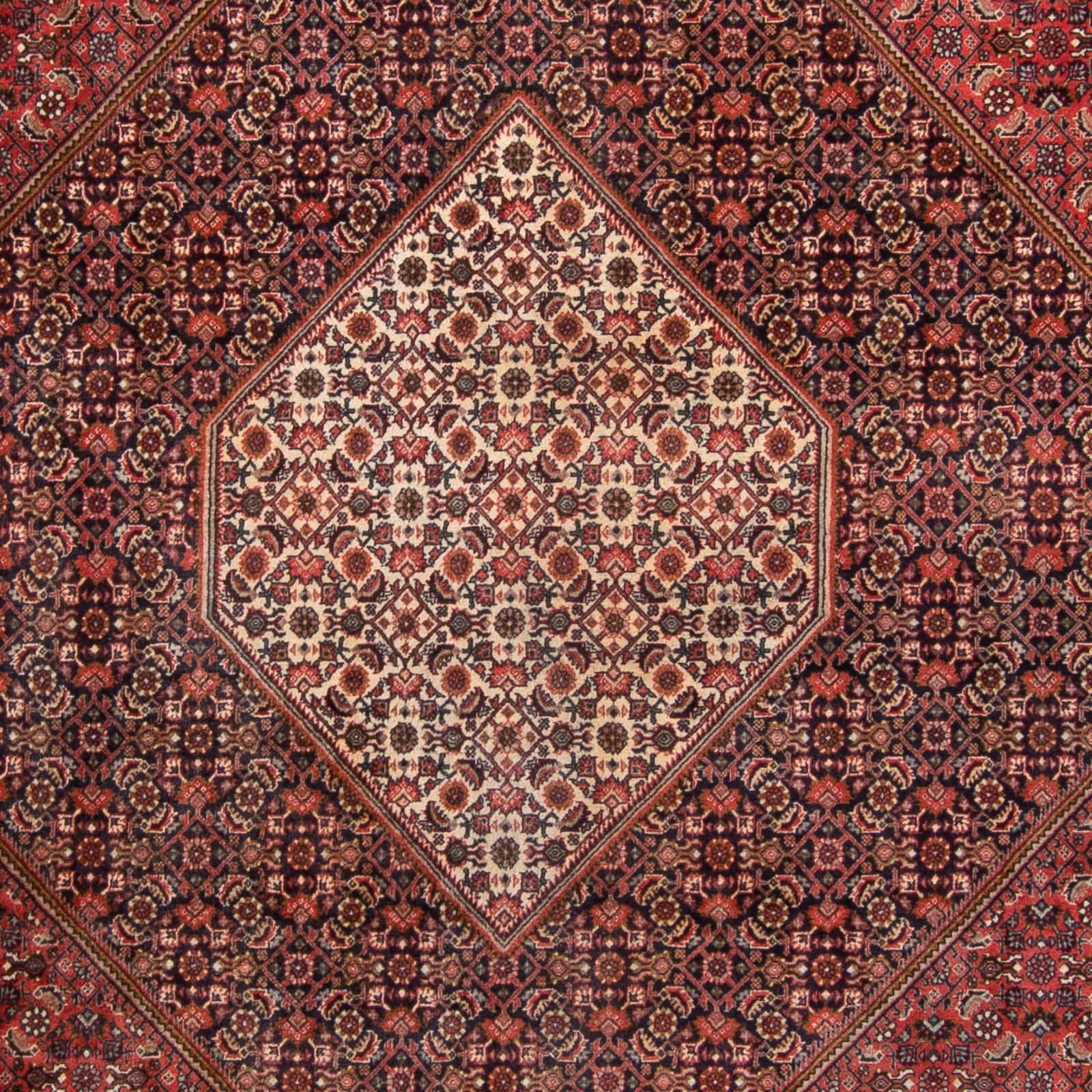 Persisk tæppe - Bijar - 350 x 250 cm - rød