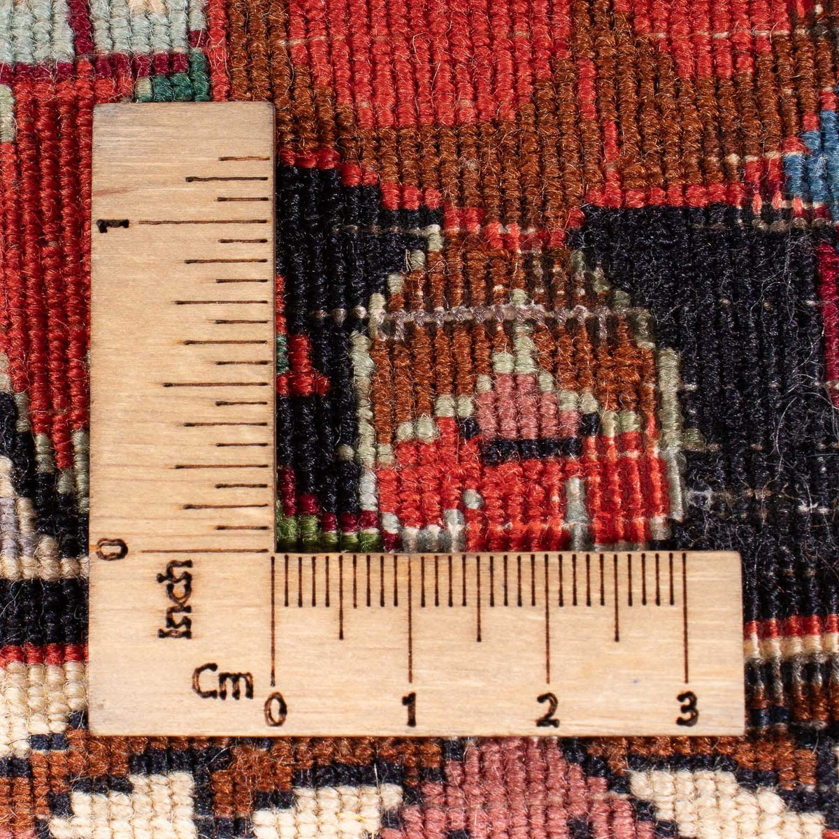 Persisk tæppe - Bijar - 350 x 250 cm - rød