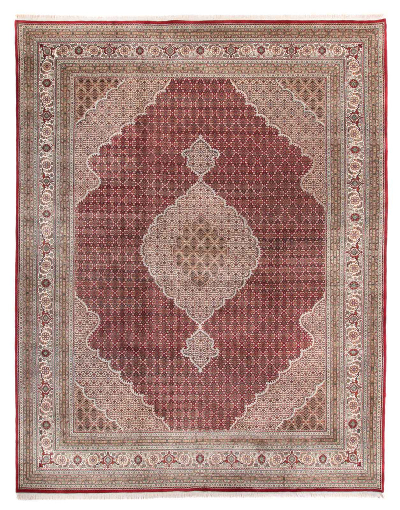 Orientalsk tæppe - Tabriz - 388 x 303 cm - rød
