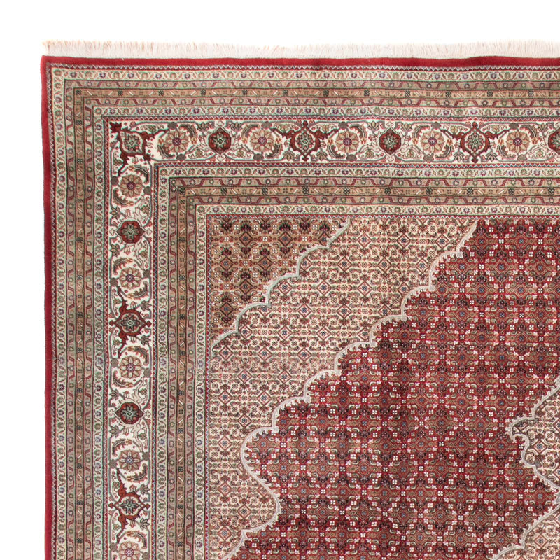 Orientalsk tæppe - Tabriz - 388 x 303 cm - rød