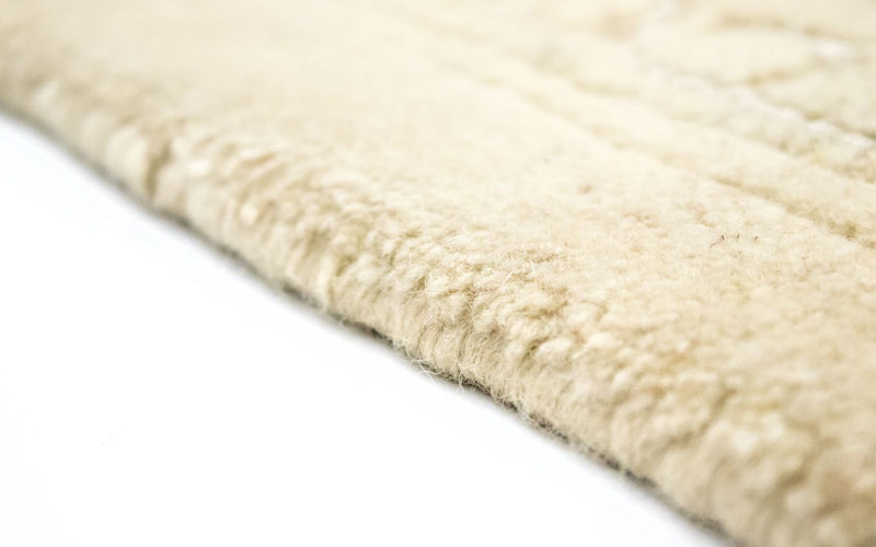 Løber Nepal Tæppe - 195 x 74 cm - beige