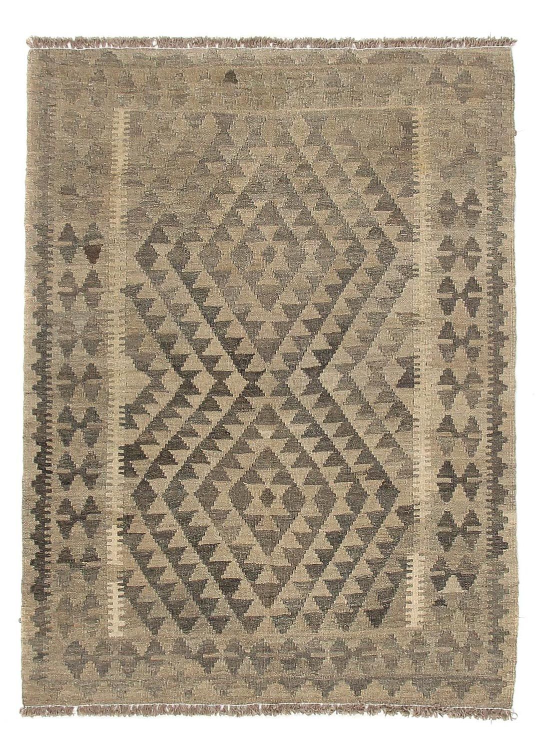 Kelim Carpet - Splash - 147 x 104 cm - flerfarvet