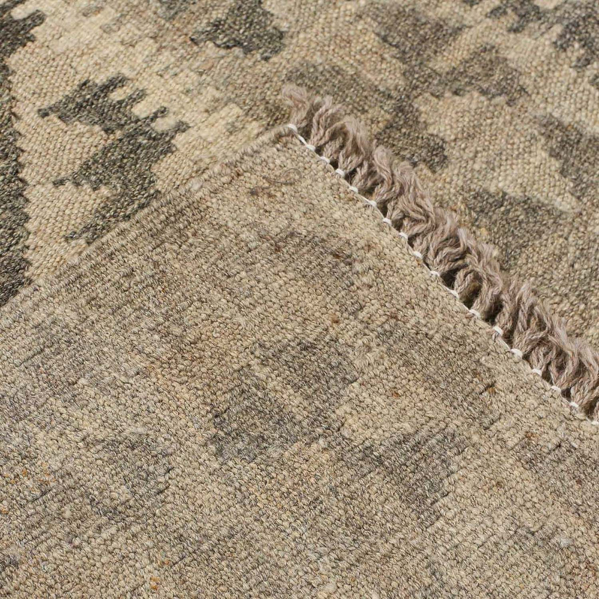 Kelim Carpet - Splash - 147 x 104 cm - flerfarvet