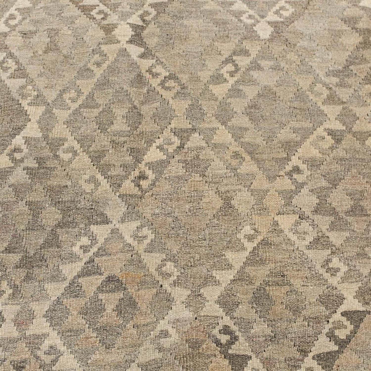 Kelim Carpet - Splash - 196 x 162 cm - flerfarvet