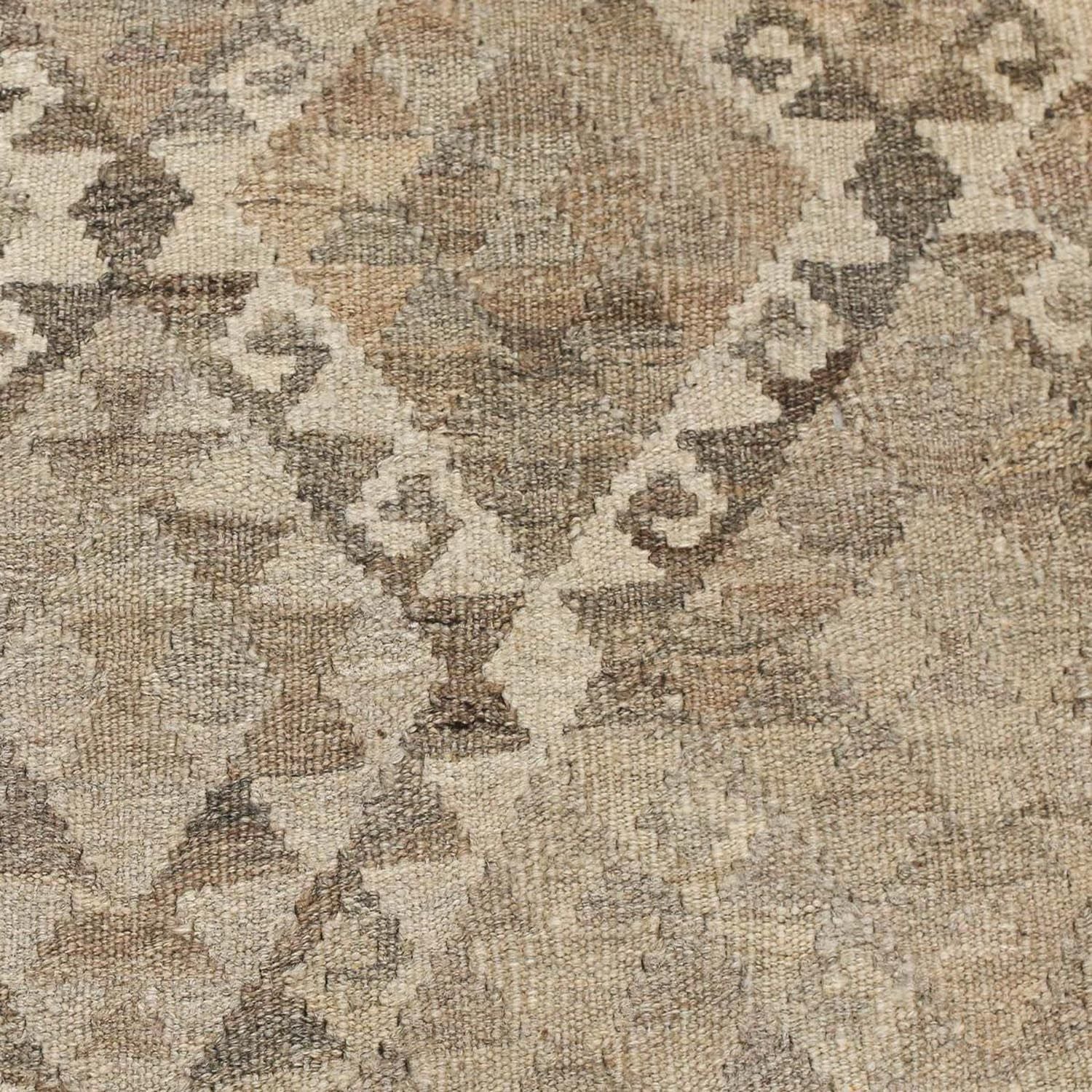 Kelim Carpet - Splash - 196 x 162 cm - flerfarvet