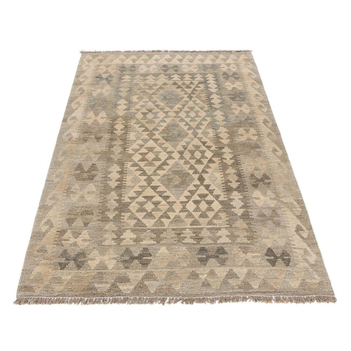 Kelim Carpet - Splash - 174 x 125 cm - flerfarvet