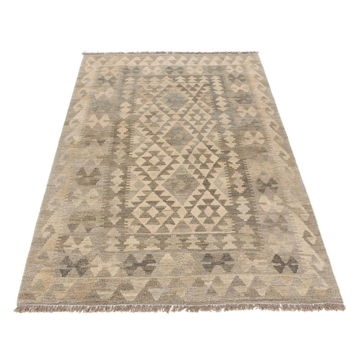 Kelim Carpet - Splash - 174 x 125 cm - flerfarvet