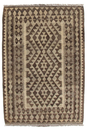 Kelim Carpet - Splash - 150 x 102 cm - flerfarvet