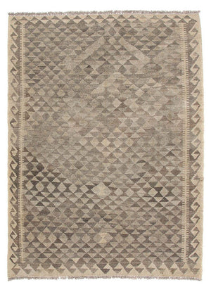 Kelim Carpet - Splash - 182 x 132 cm - flerfarvet