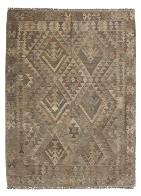 Kelim Carpet - Splash - 181 x 132 cm - flerfarvet