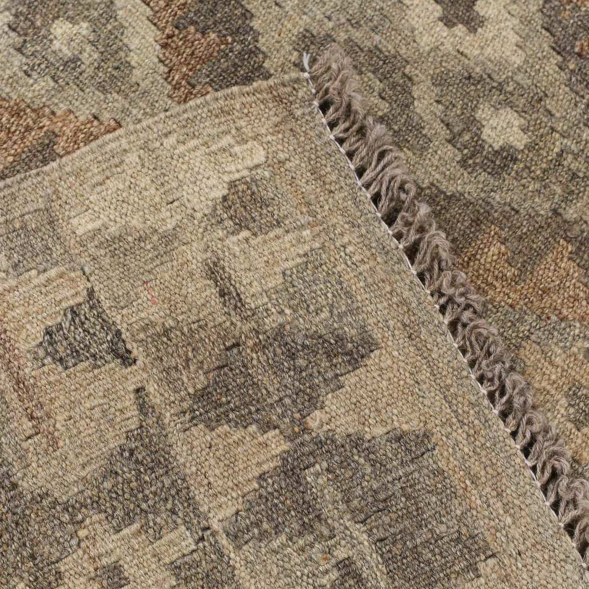 Kelim Carpet - Splash - 179 x 129 cm - flerfarvet