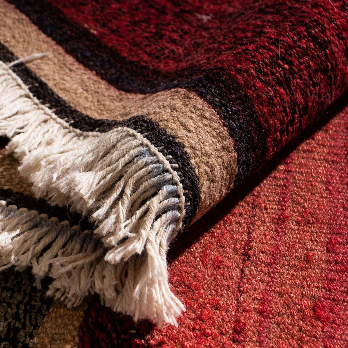 Løber Kelim-tæppe - gammelt - 180 x 85 cm - flerfarvet