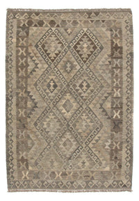 Kelim Carpet - Splash - 183 x 129 cm - flerfarvet