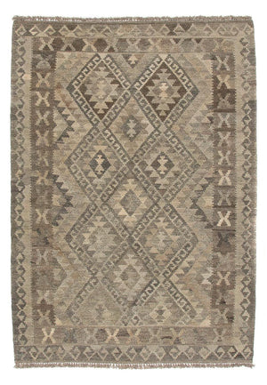 Kelim Carpet - Splash - 183 x 129 cm - flerfarvet
