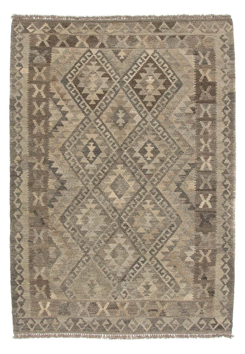 Kelim Carpet - Splash - 183 x 129 cm - flerfarvet