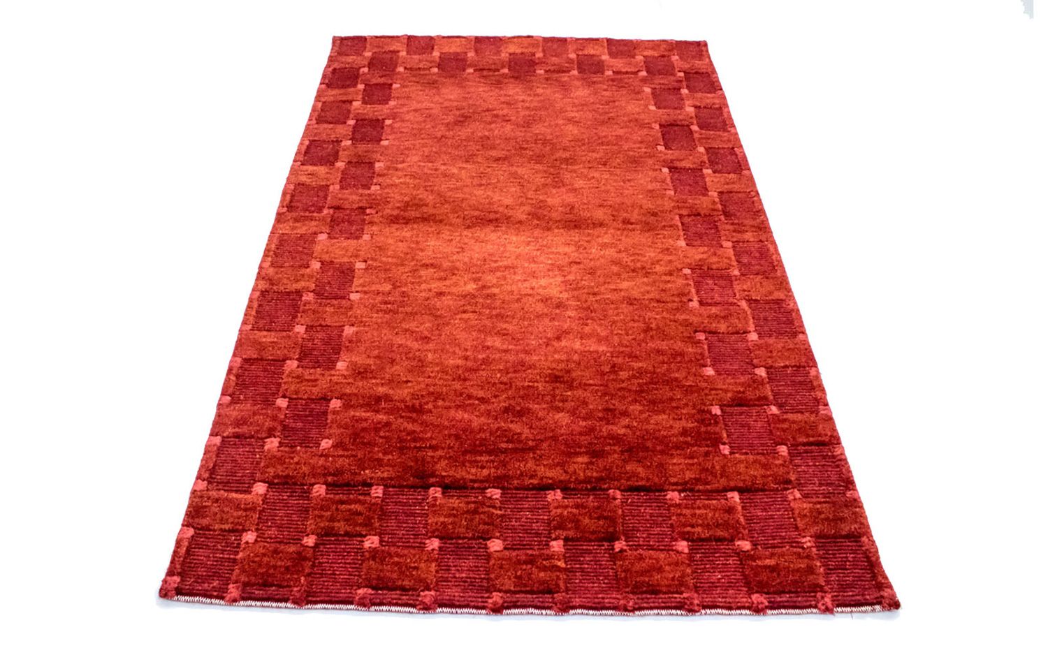 Nepal Tæppe - 150 x 92 cm - rød