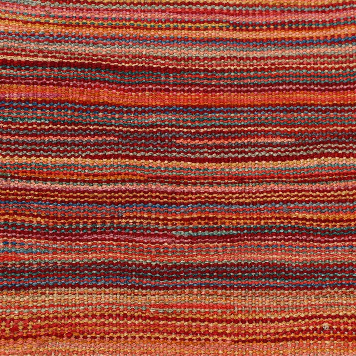Kelim Carpet - Splash - 198 x 140 cm - flerfarvet