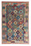 Kelim Carpet - Splash - 295 x 203 cm - flerfarvet