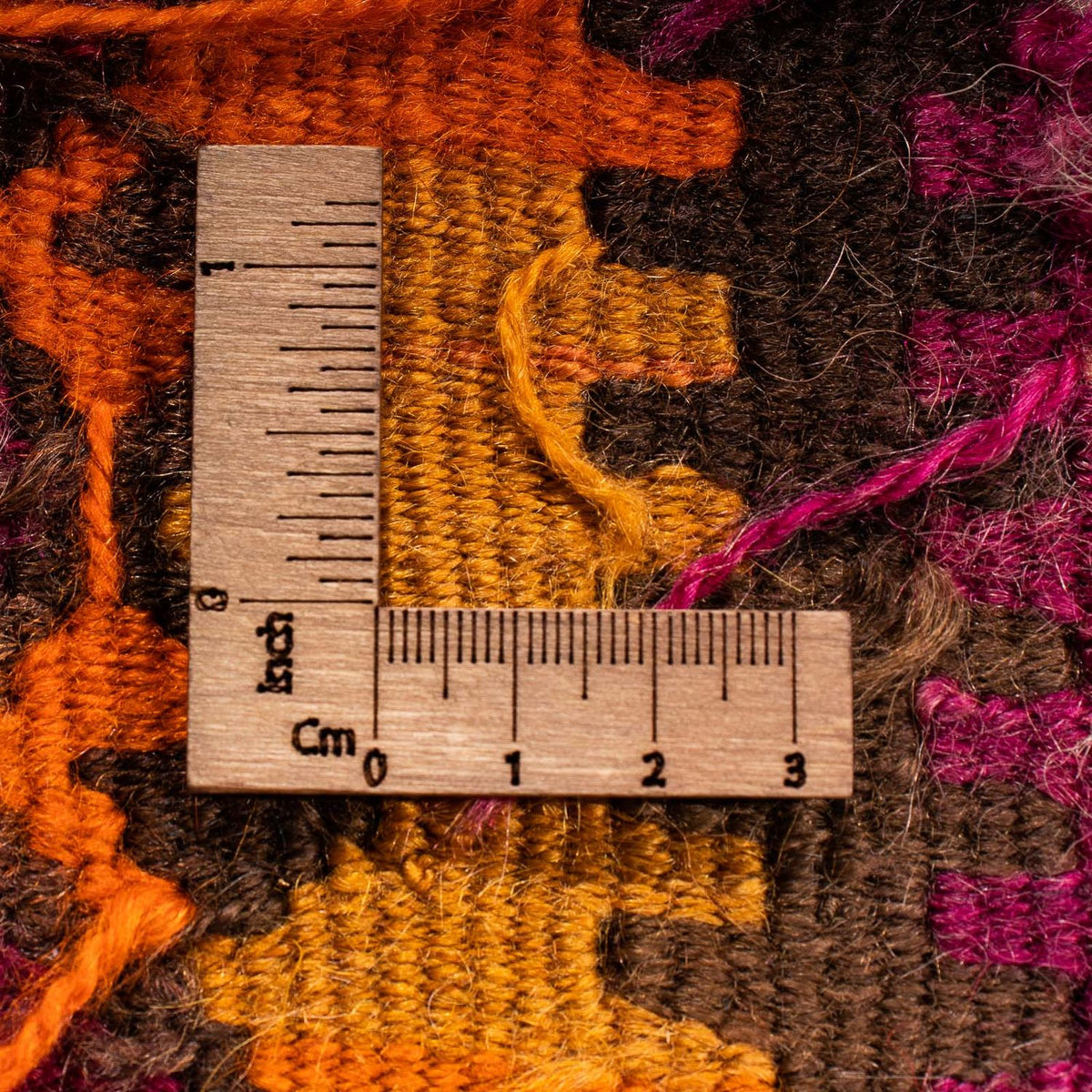 Løber Kelim-tæppe - gammelt - 320 x 155 cm - flerfarvet