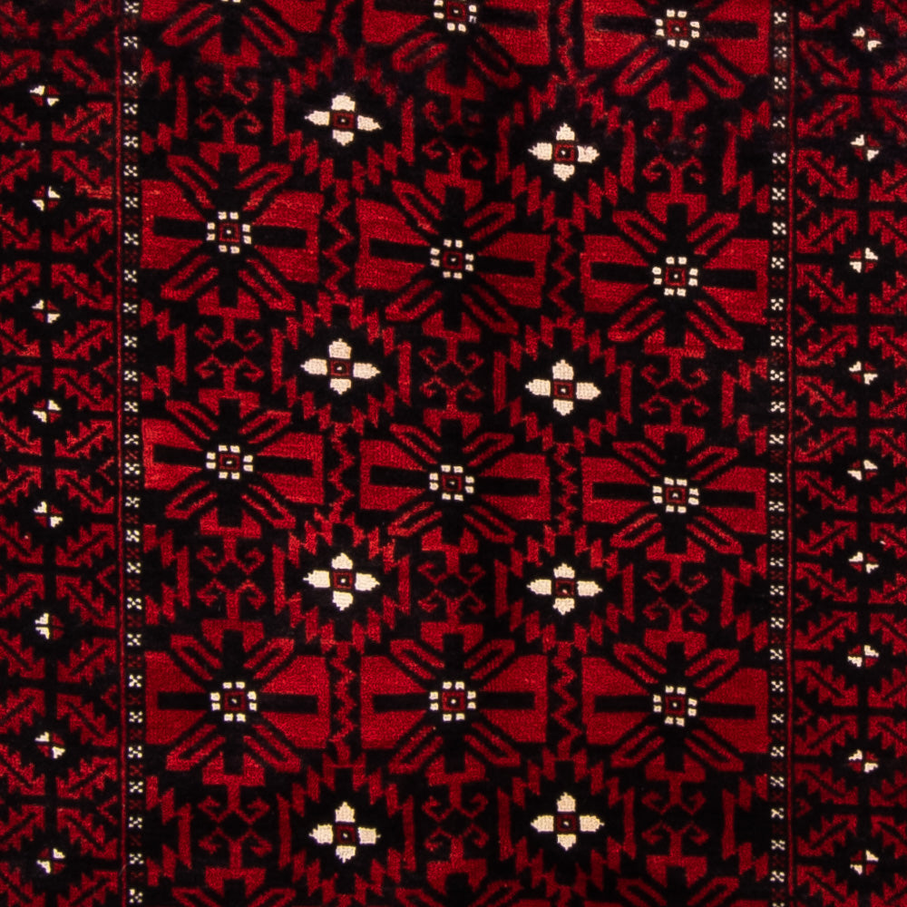 Persisk tæppe - Nomadisk - 304 x 150 cm - rød