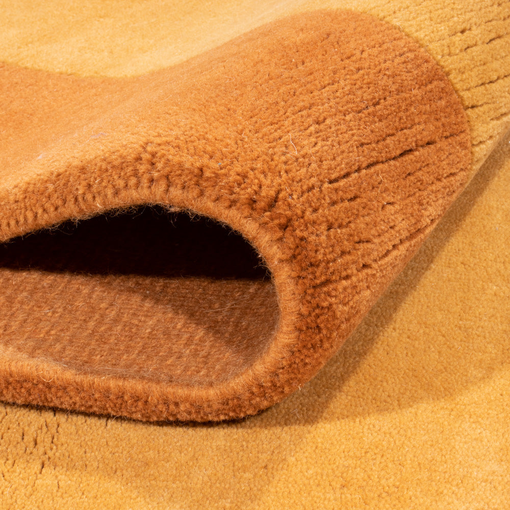 Nepal Tæppe - 236 x 170 cm - guld