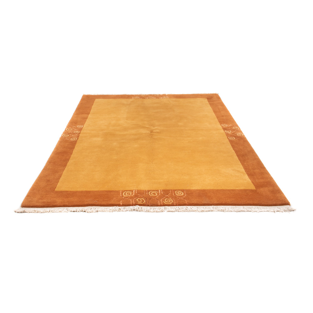 Nepal Tæppe - 236 x 170 cm - guld