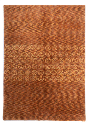 Nepal Tæppe - Royal - 239 x 170 cm - brun