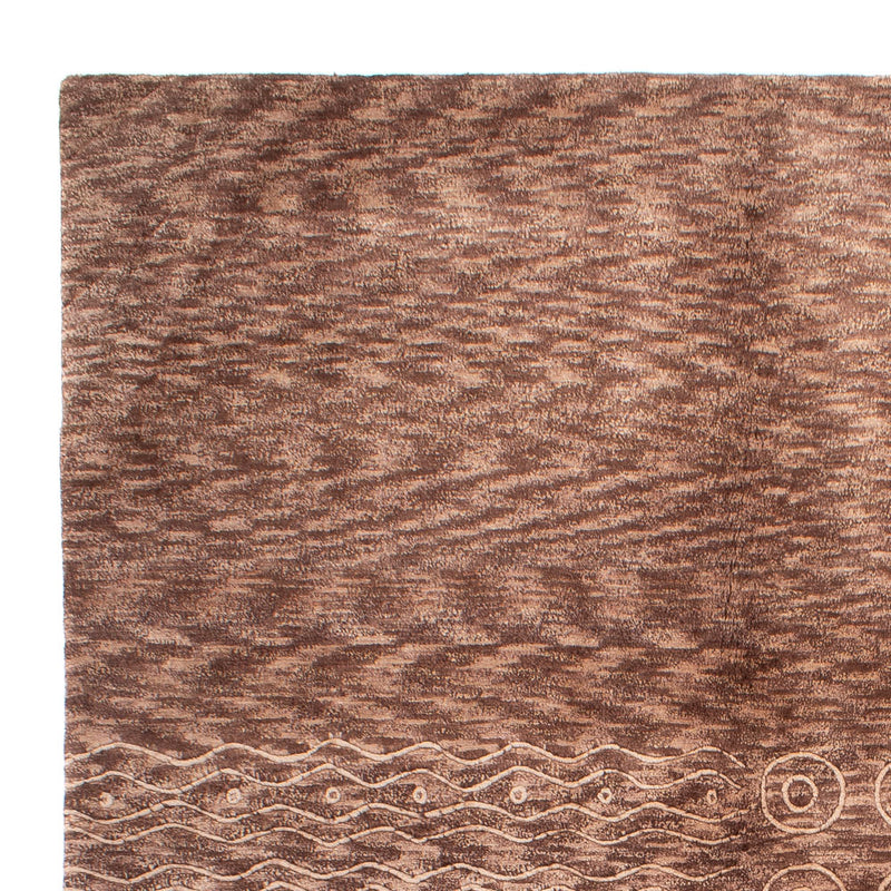 Nepal Tæppe - 240 x 171 cm - brun