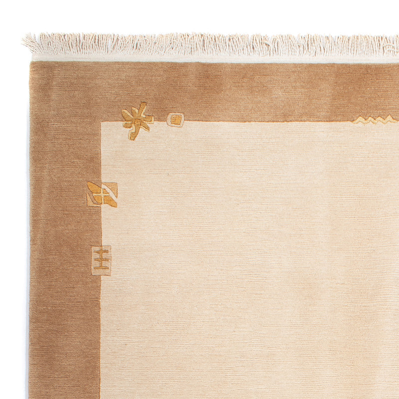 Nepal Tæppe - Royal - 234 x 172 cm - beige
