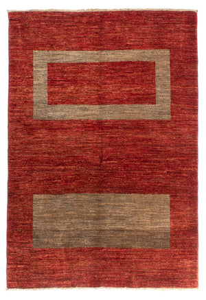 Ziegler Tæppe - Moderne - 206 x 161 cm - rød
