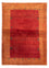 Gabbeh Tæppe - Loribaft Persisk - 198 x 145 cm - rød