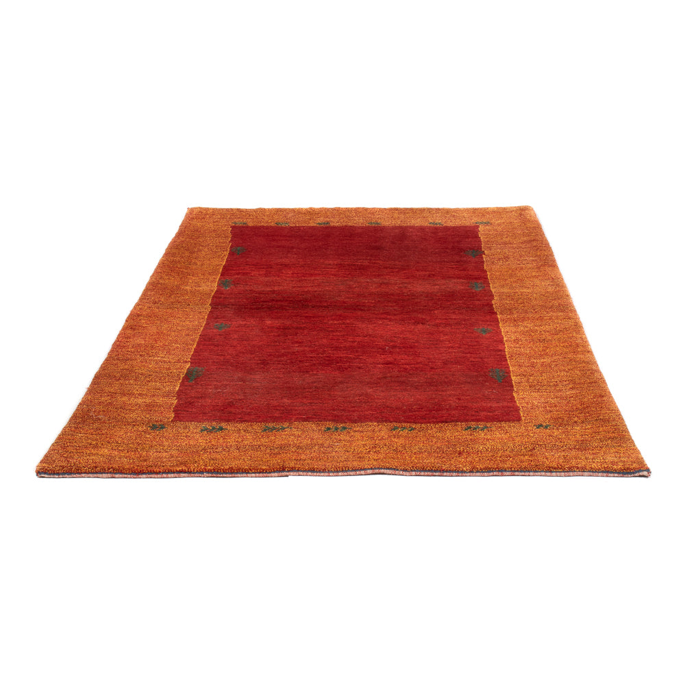 Gabbeh Tæppe - Loribaft Persisk - 198 x 145 cm - rød