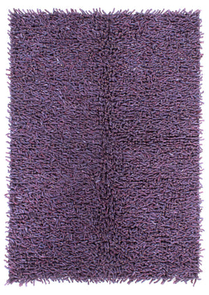 Tæppe med høj pæl - 240 x 170 cm - lilla