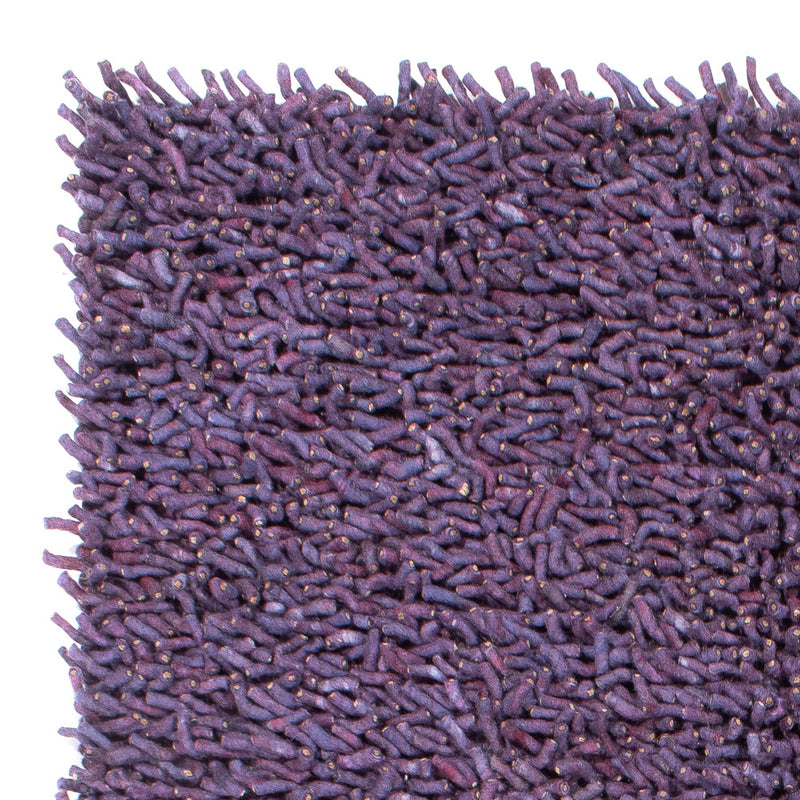 Tæppe med høj pæl - 240 x 170 cm - lilla