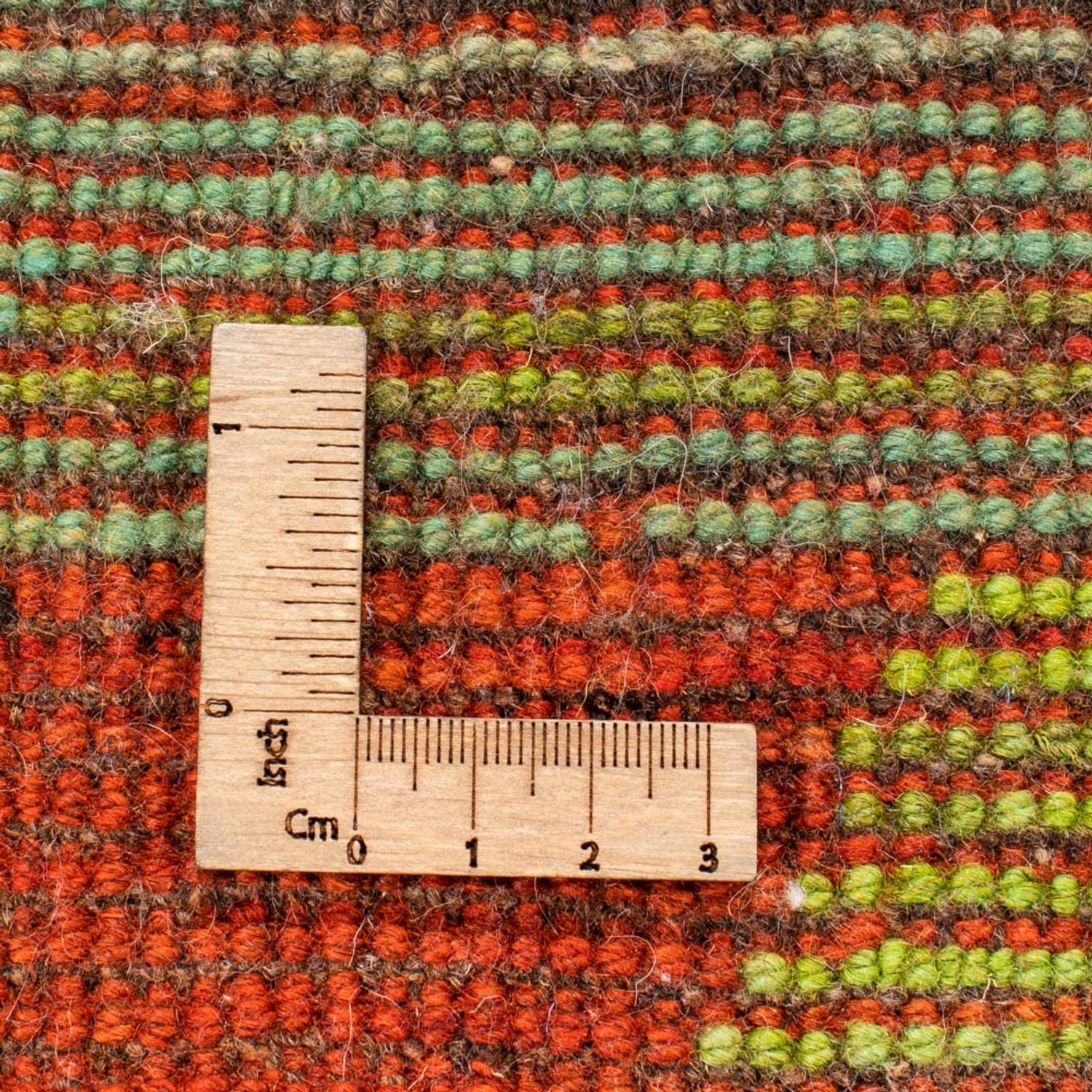 Gabbeh-tæppe - Indus - 322 x 215 cm - rød