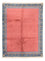 Nepal Tæppe - 251 x 201 cm - laks