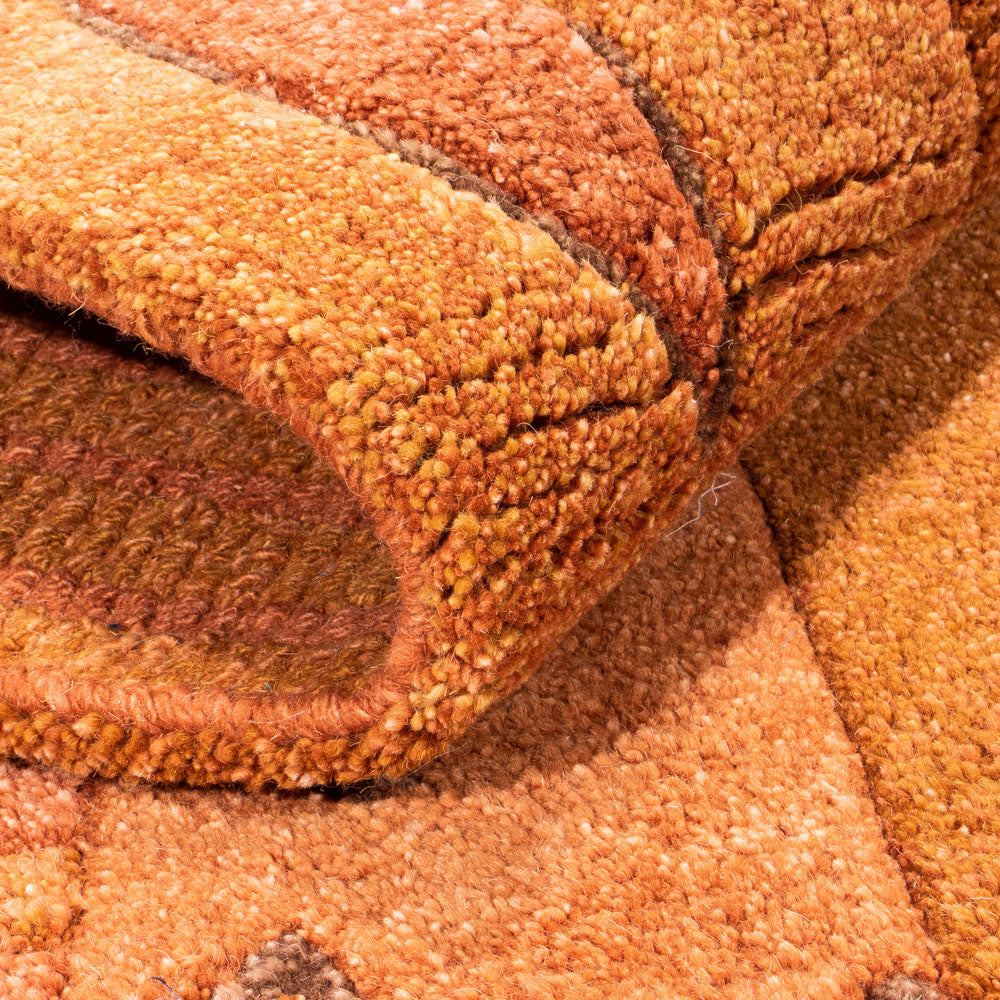 Nepal Tæppe - 183 x 120 cm - brun