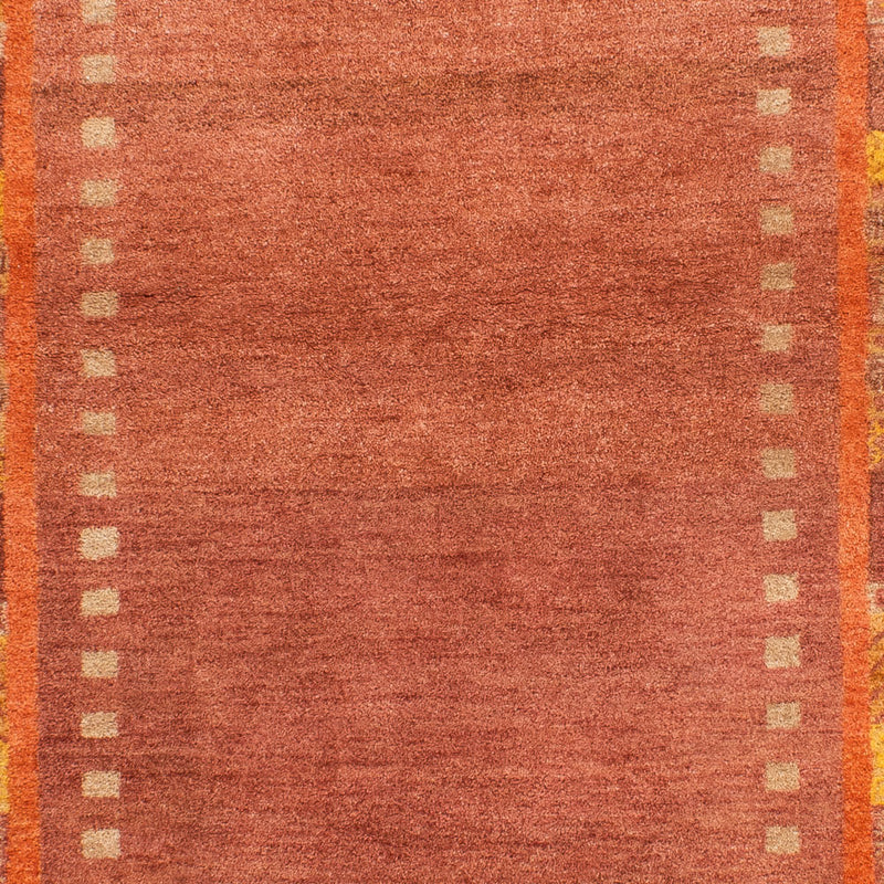 Gabbeh Tæppe - Loribaft Persisk - 170 x 120 cm - karamel