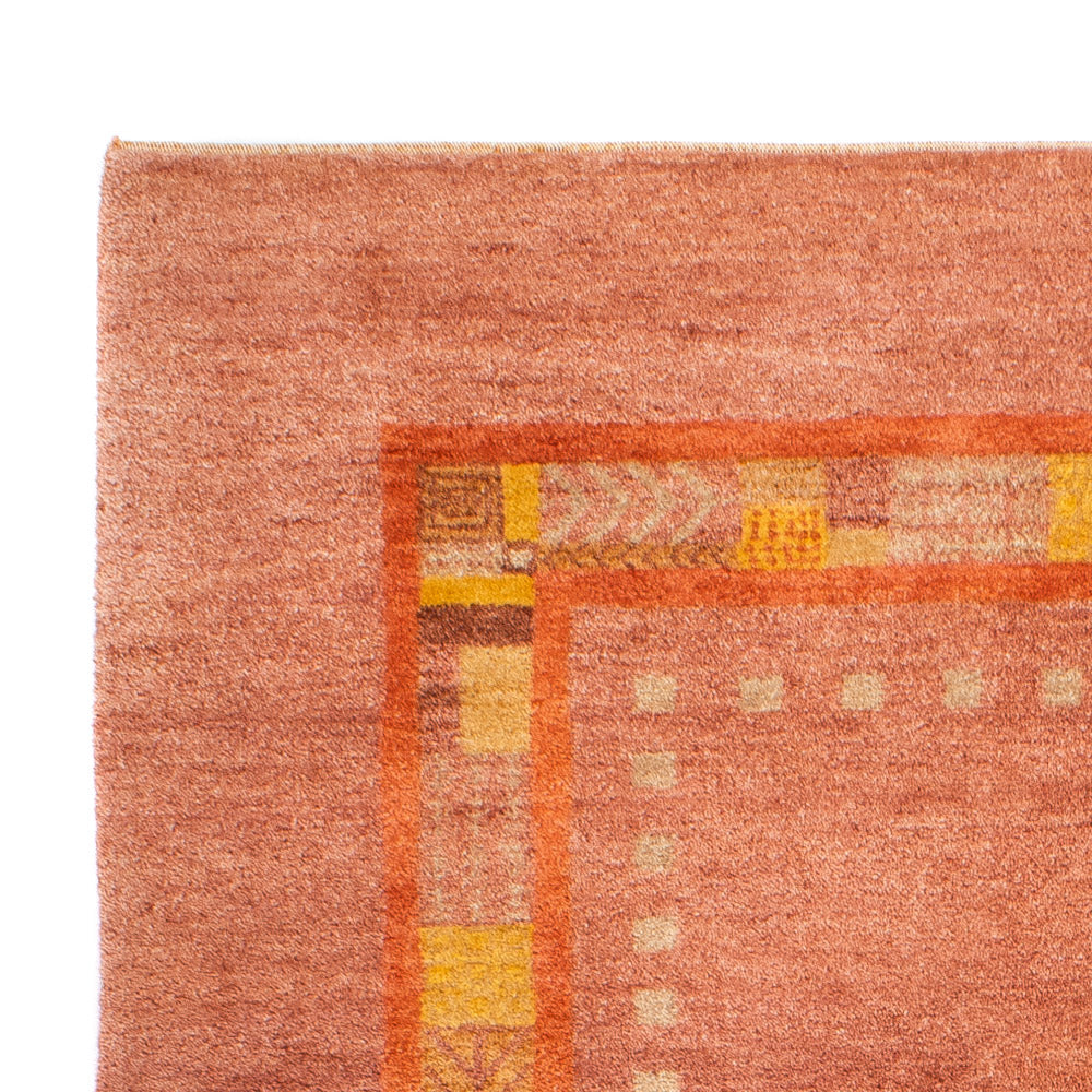Gabbeh Tæppe - Loribaft Persisk - 170 x 120 cm - karamel
