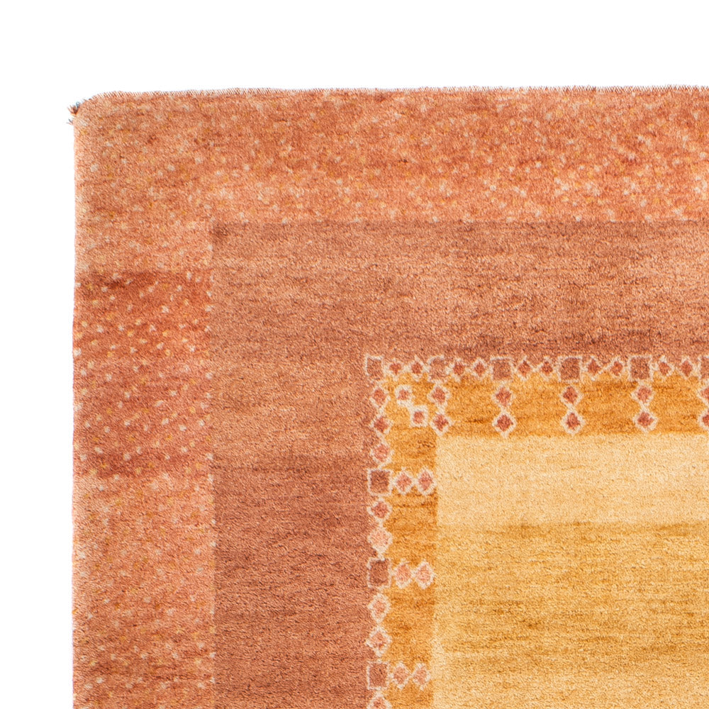 Gabbeh Tæppe - Loribaft Persisk - 180 x 124 cm - karamel