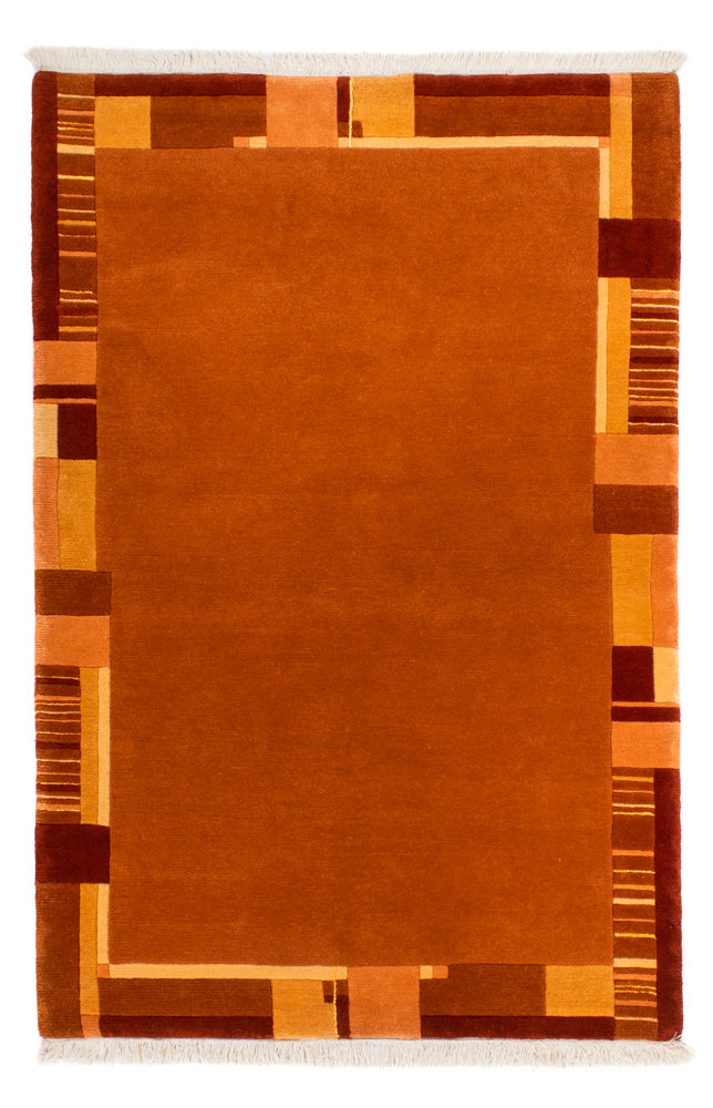 Nepal Tæppe - 179 x 119 cm - brun