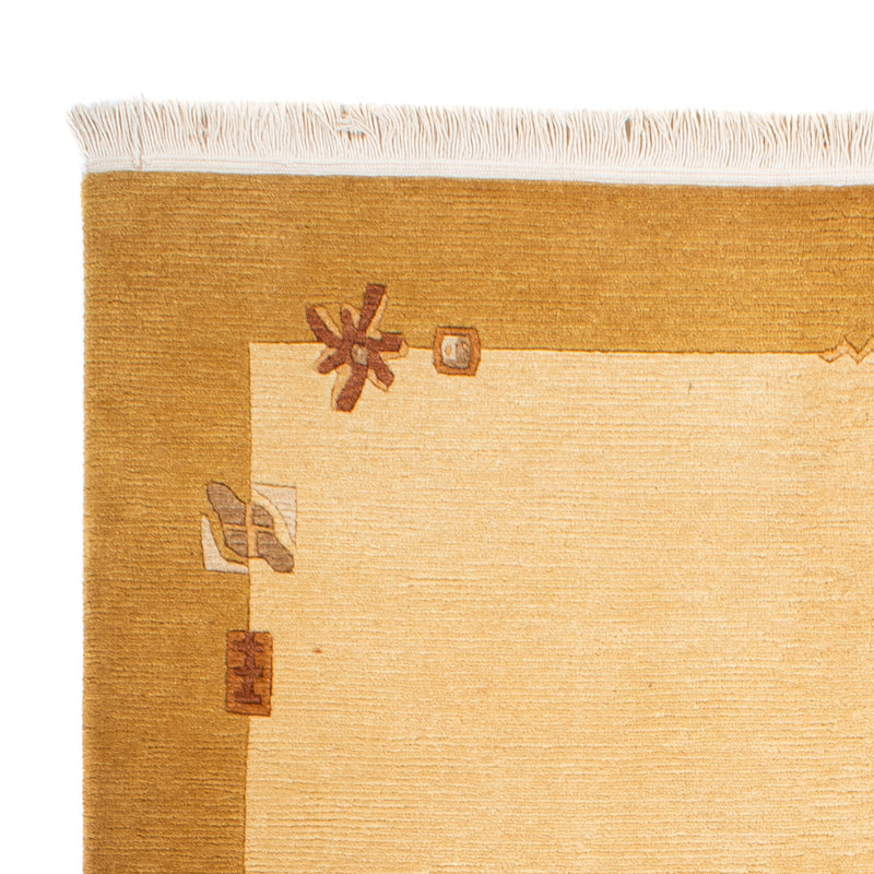 Nepal Tæppe - 180 x 123 cm - beige